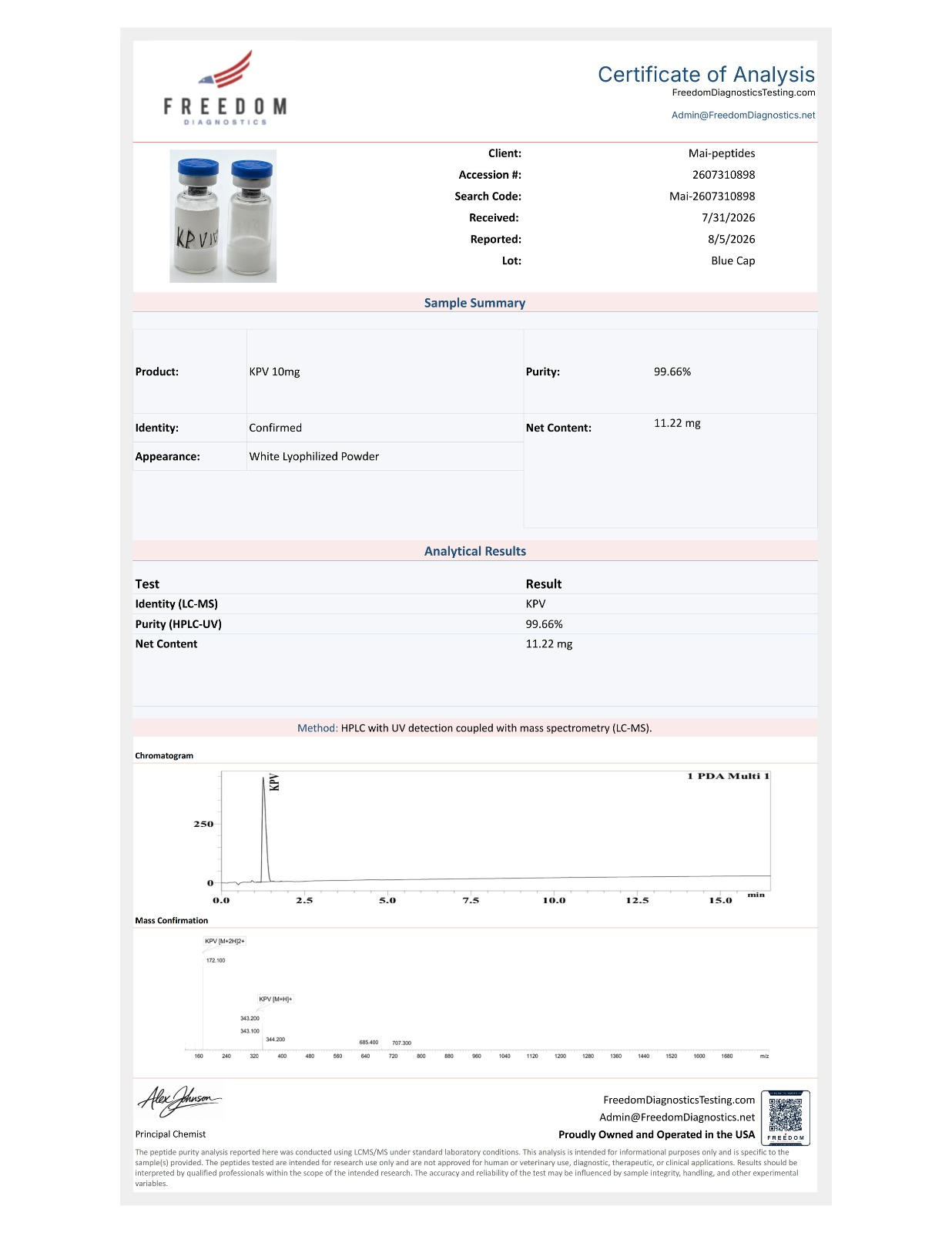 Independent test report 01