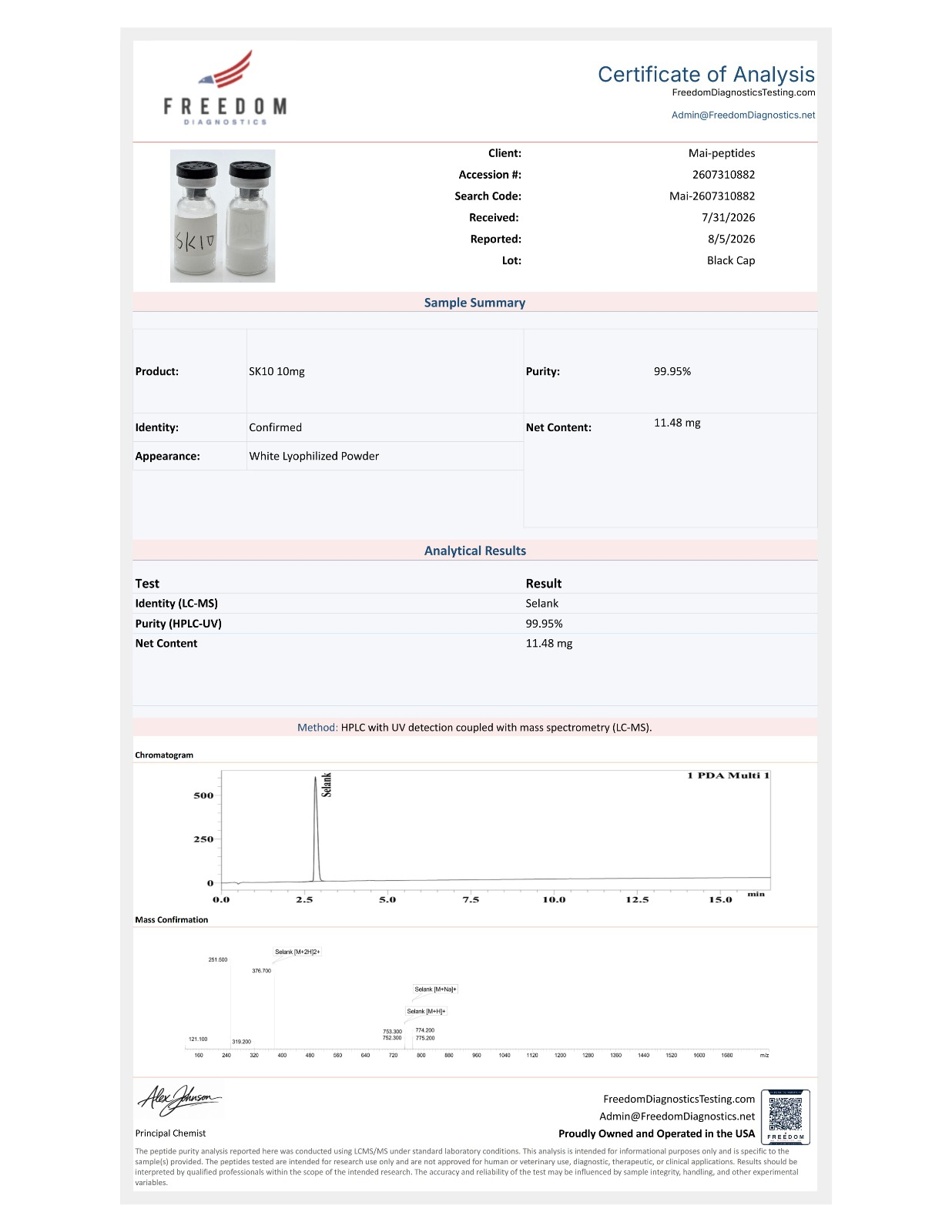 Independent test report 11