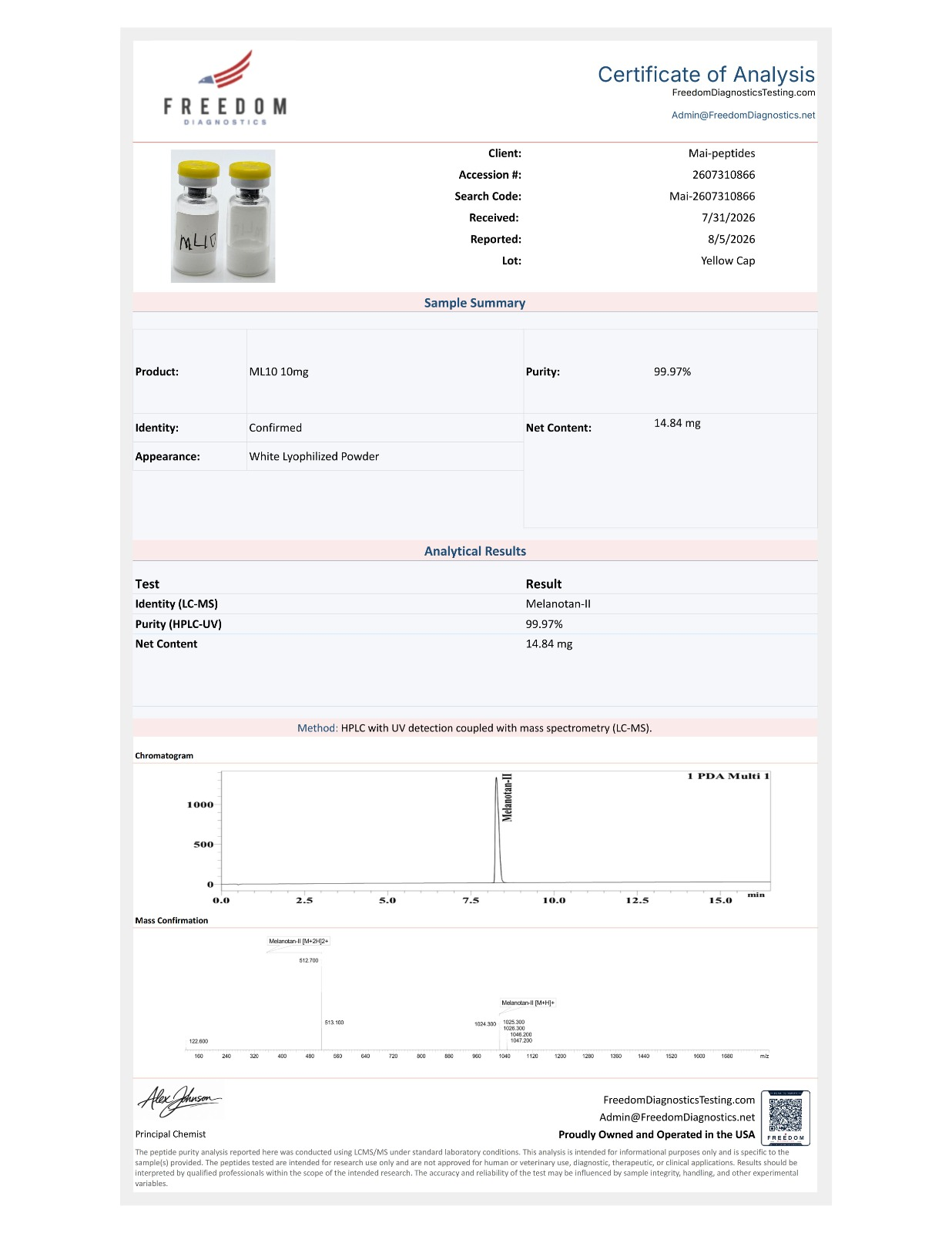 Independent test report 16