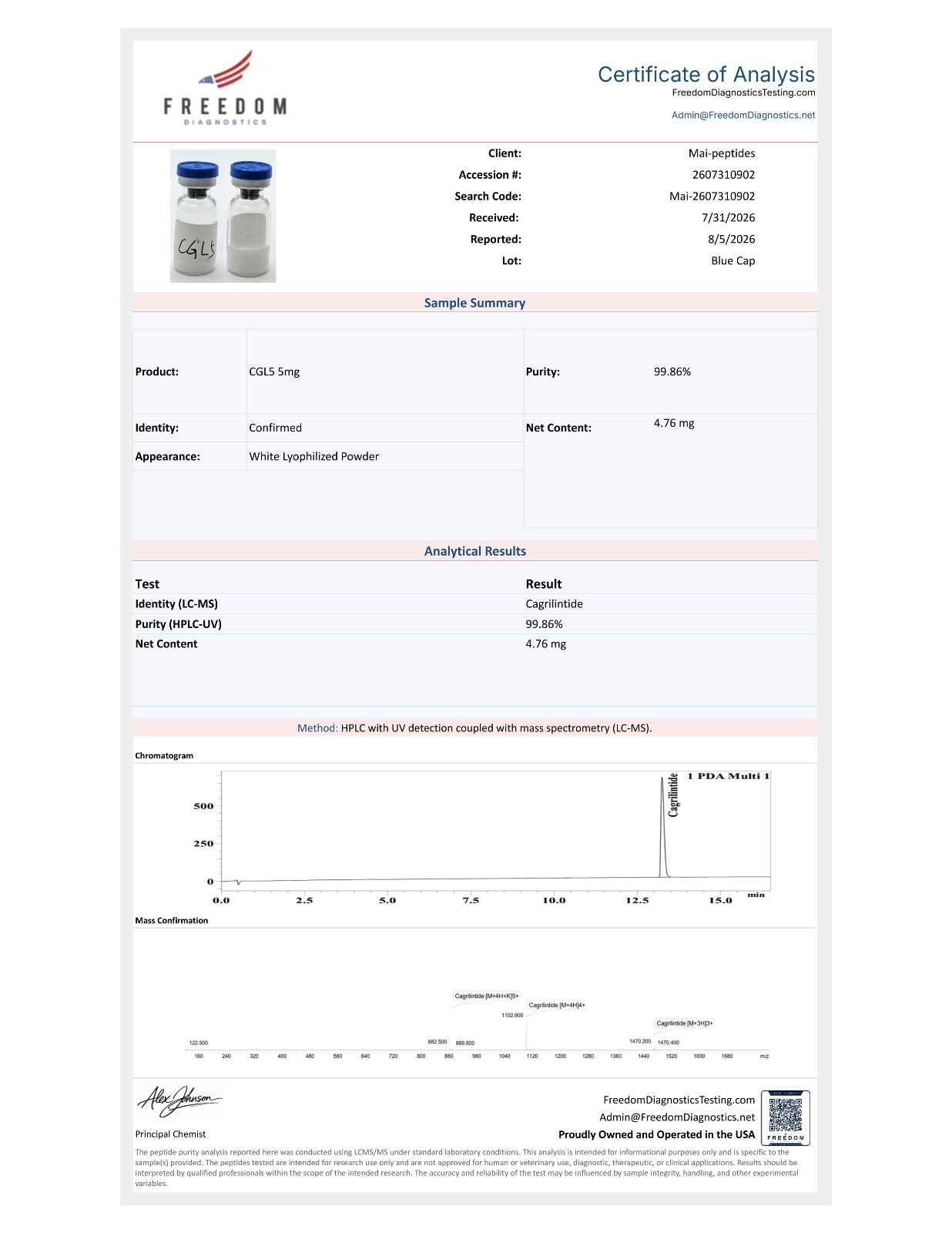 Independent test report 18