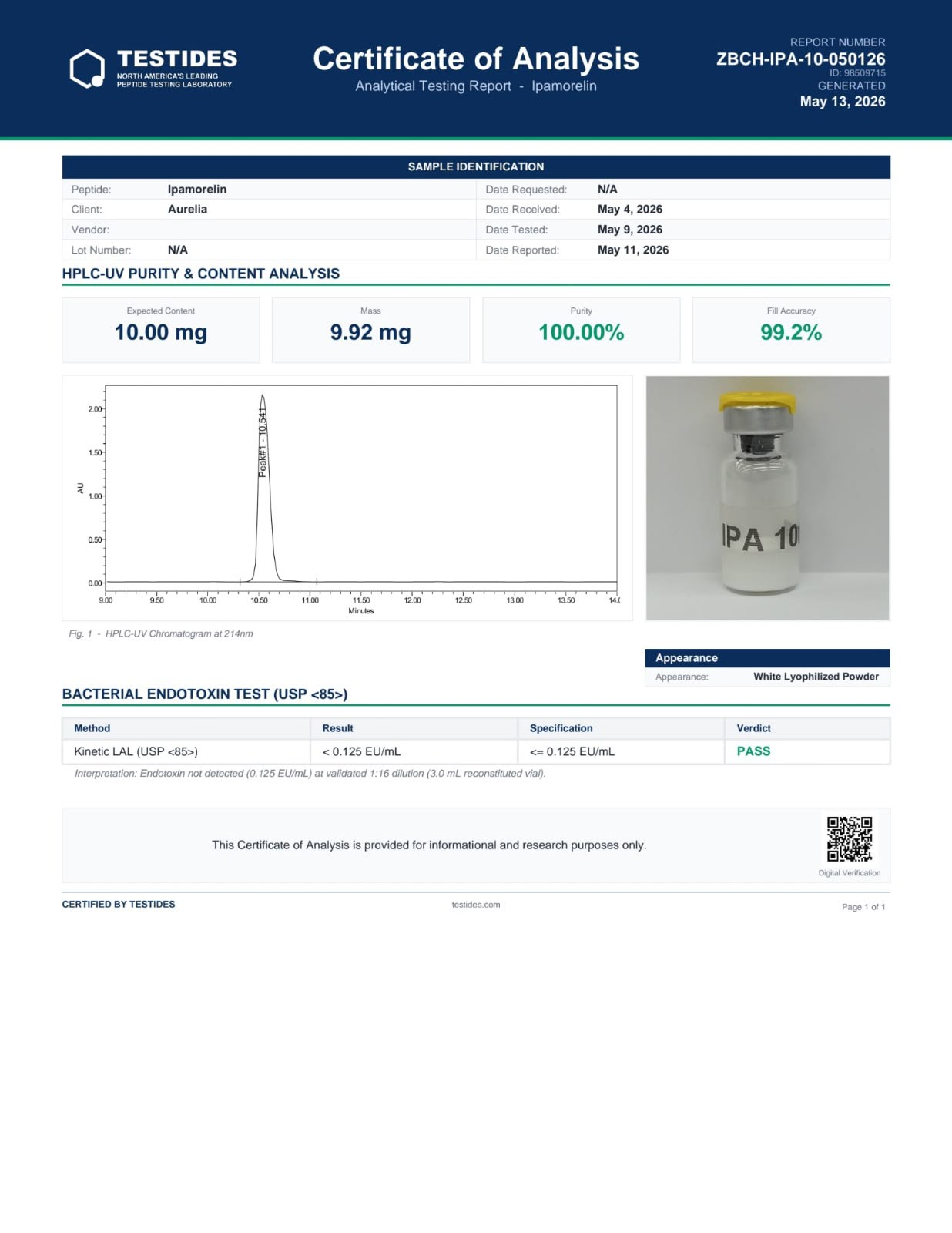 Independent test report 06