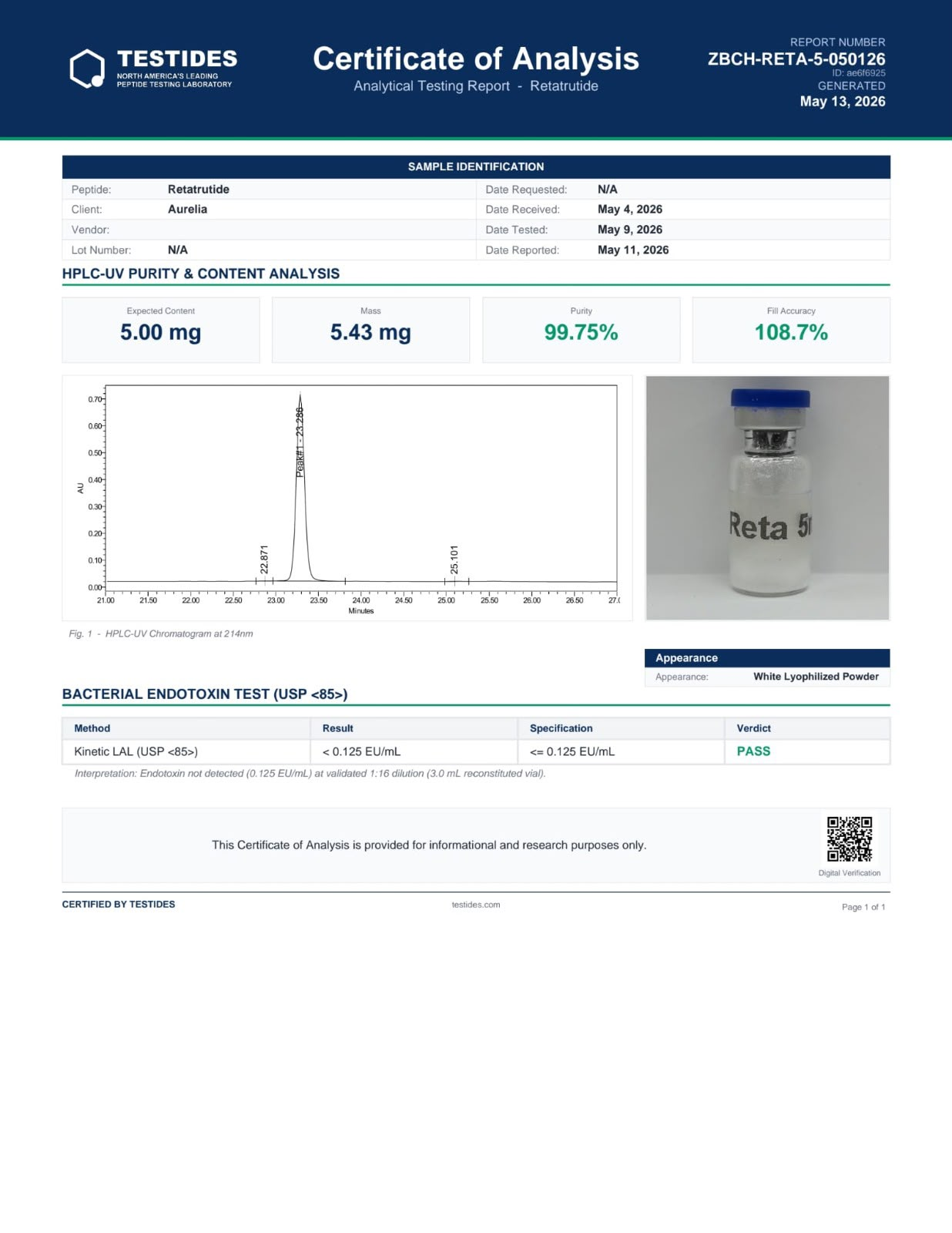 Independent test report 10